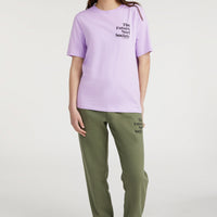 T-shirt Future Surf Society | Purple Rose