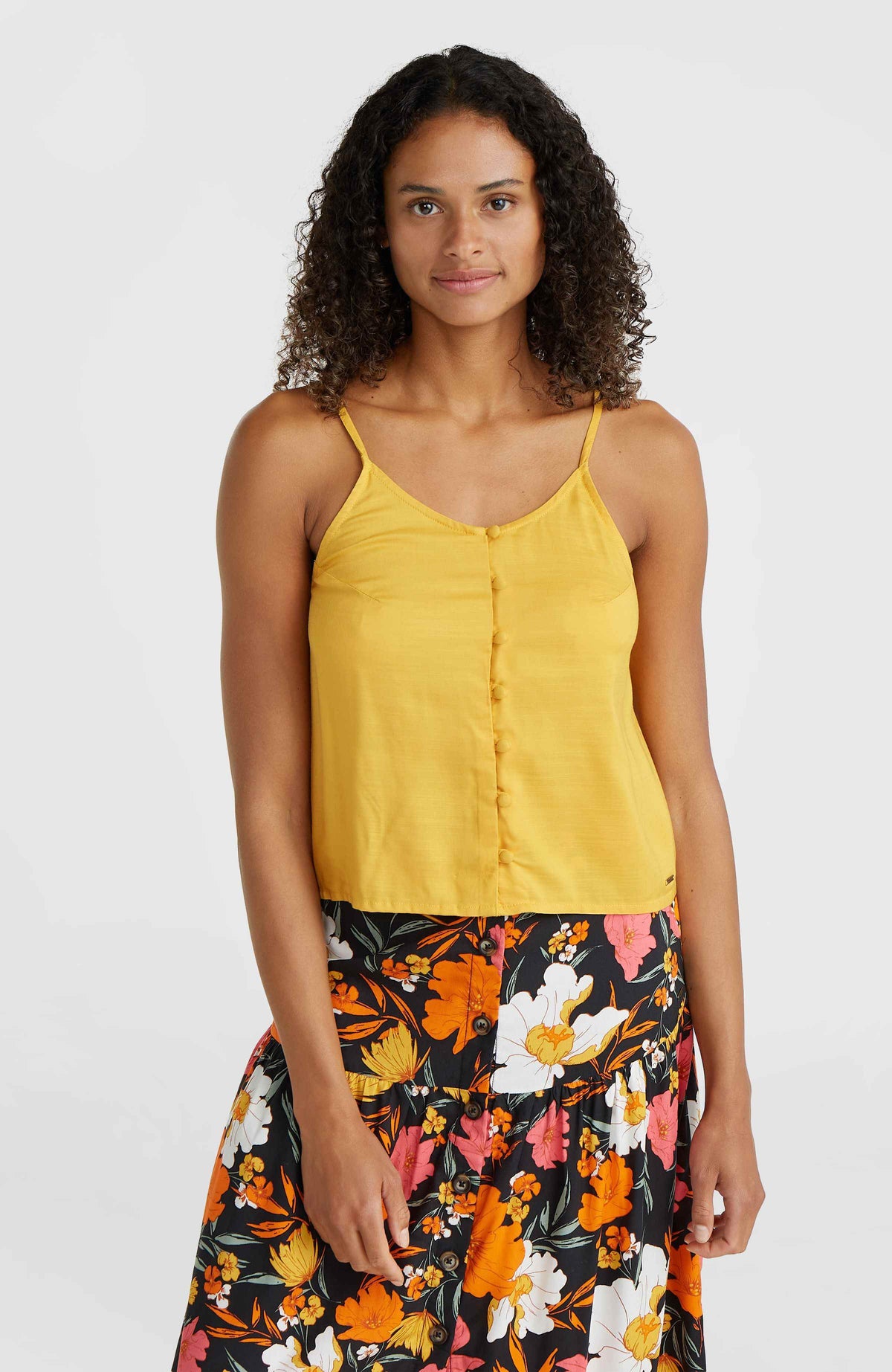 Tiare Woven tanktop | Golden Haze