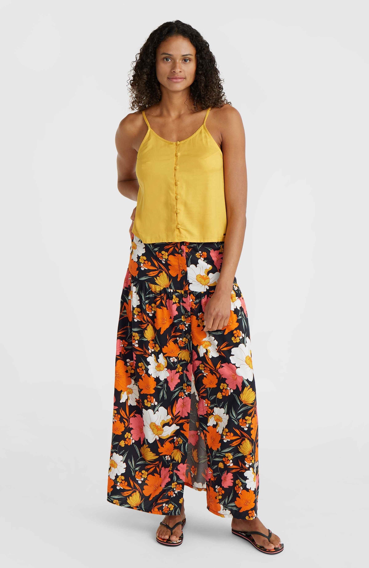 Tiare Woven tanktop | Golden Haze