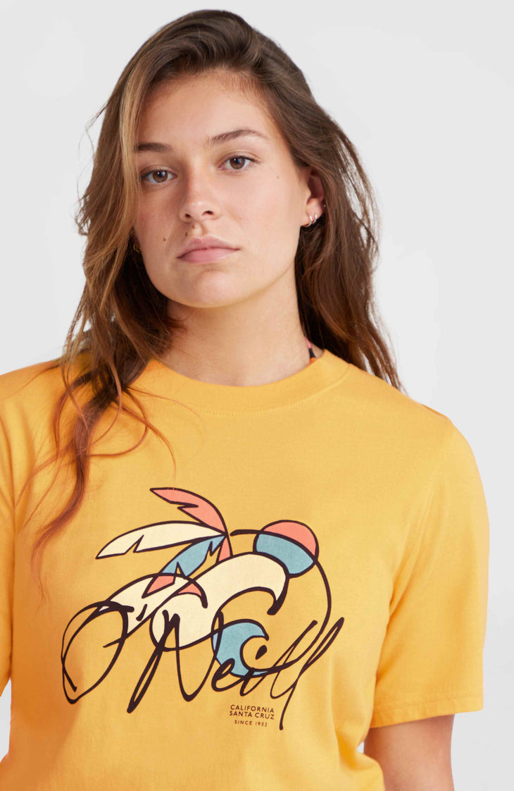 Luano Graphic T-shirt | Golden Haze