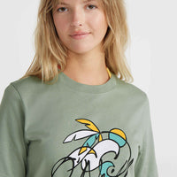 Luano Graphic T-shirt | Lily Pad