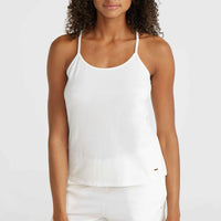 Essentials Ava tanktop met kant | Snow White