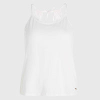 Essentials Ava tanktop met kant | Snow White