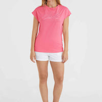 Essentials O'Neill Signature T-shirt | Perfectly Pink