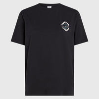 Chest Graphic T-shirt | Black Out