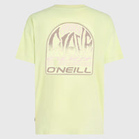 Back Graphic T-shirt | Lime Wash