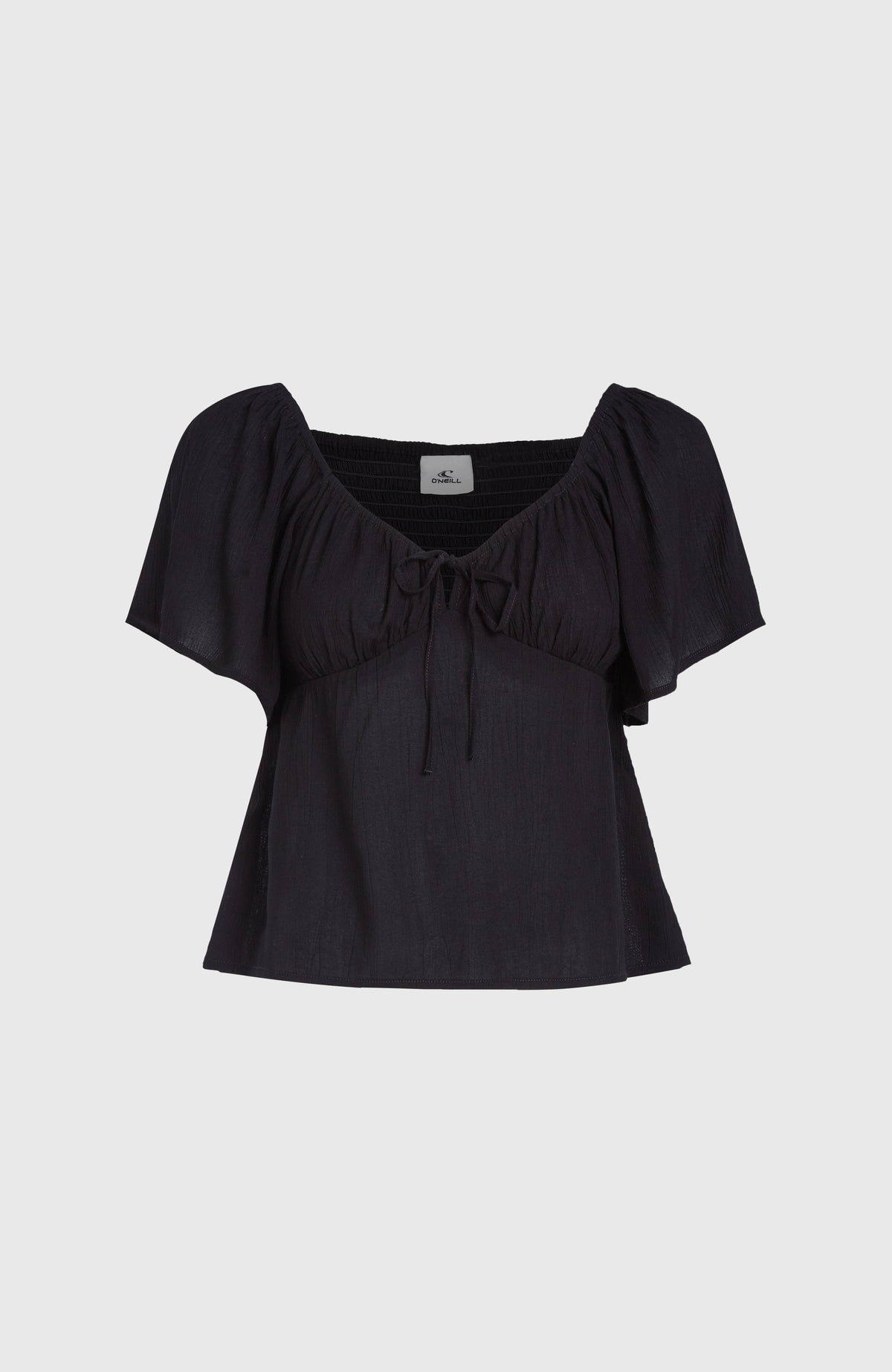 Huges geweven top | Black Out