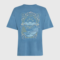 Beach Vintage T-shirt | Copen Blue