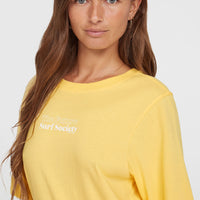 Future Surf Society T-shirt | Tender Buttercup