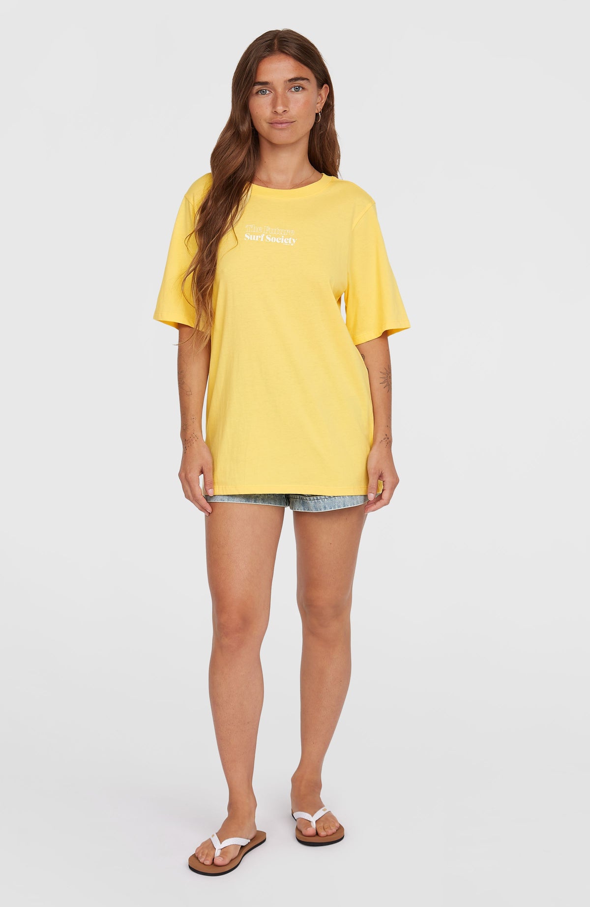 Future Surf Society T-shirt | Tender Buttercup