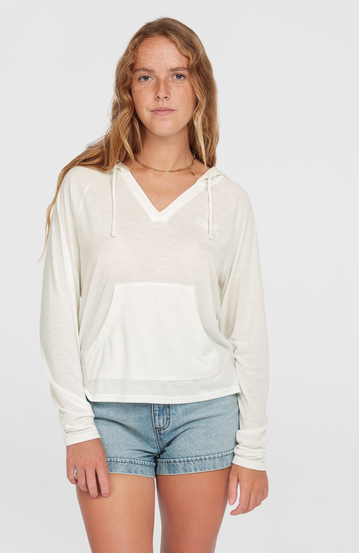 Essentials hoodie met lange mouwen | Snow White