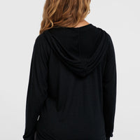 Essentials hoodie met lange mouwen | Black Out