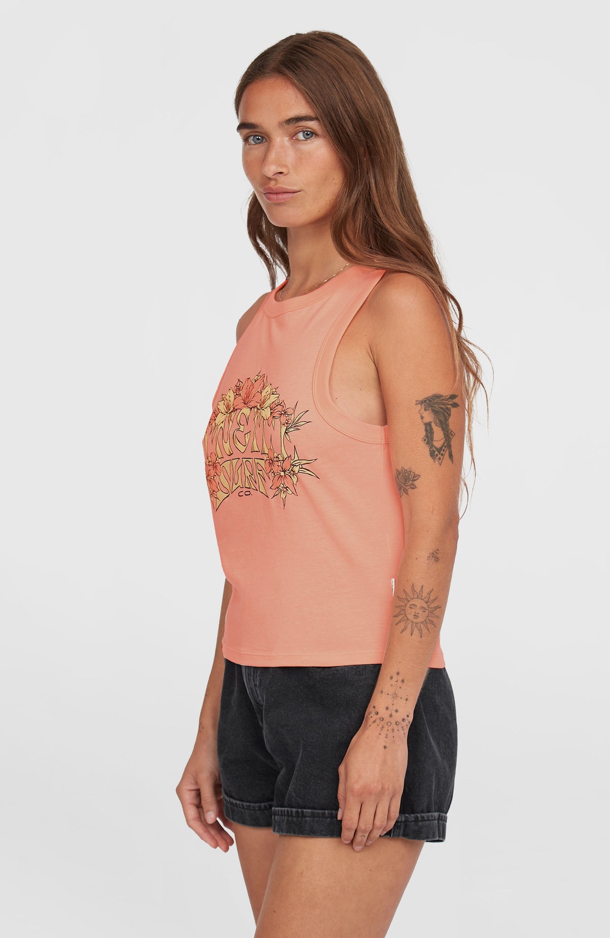 Summer Must Haves Graphic tanktop | Coral Pop