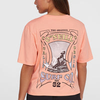 Summer Must Haves Back Print T-shirt | Coral Pop