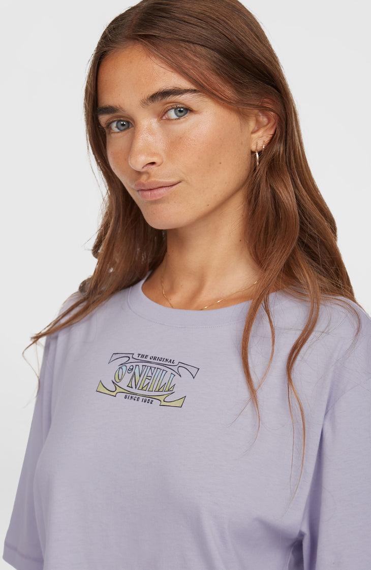 Summer Must Haves Back Print T-shirt | Purple Gleam