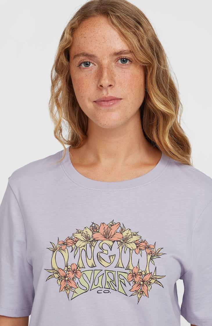 Summer Must Haves Graphic T-shirt | Purple Gleam
