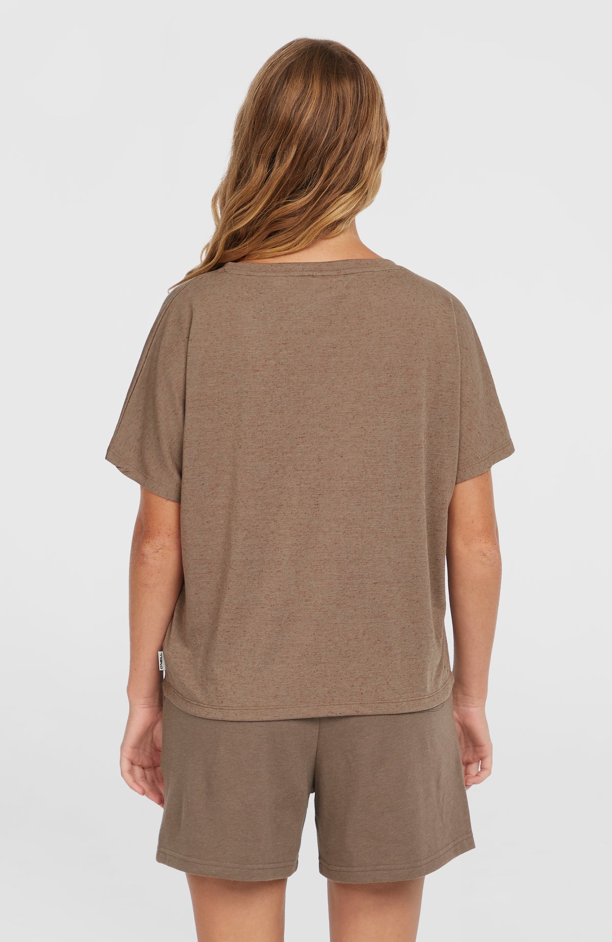 Essentials Script losvallend T-shirt | Pure Cashmere