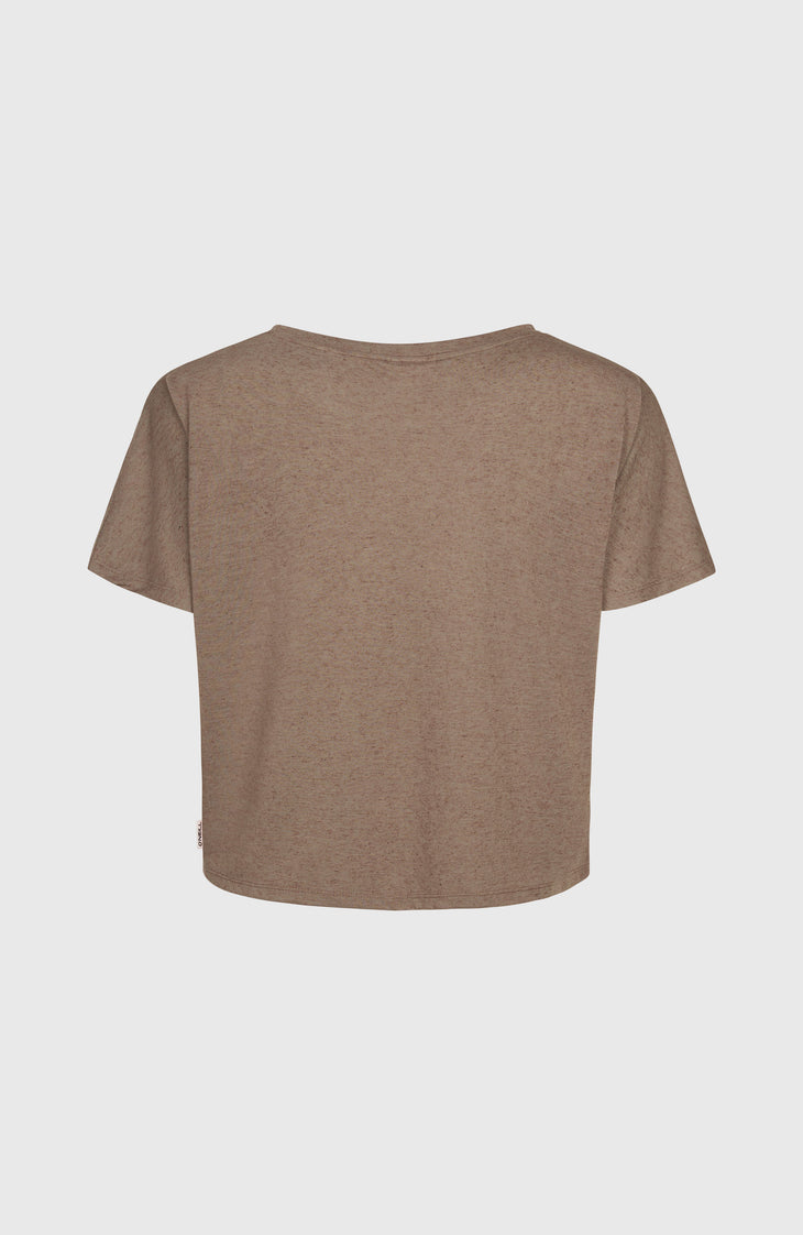 Essentials Script losvallend T-shirt | Pure Cashmere