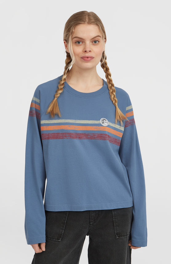 O'Riginals shirt met lange mouwen | Mozart Blue