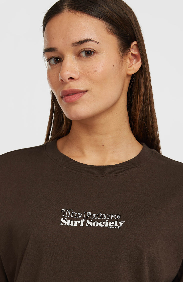 Future Surf Society T-shirt | Coffee Bean