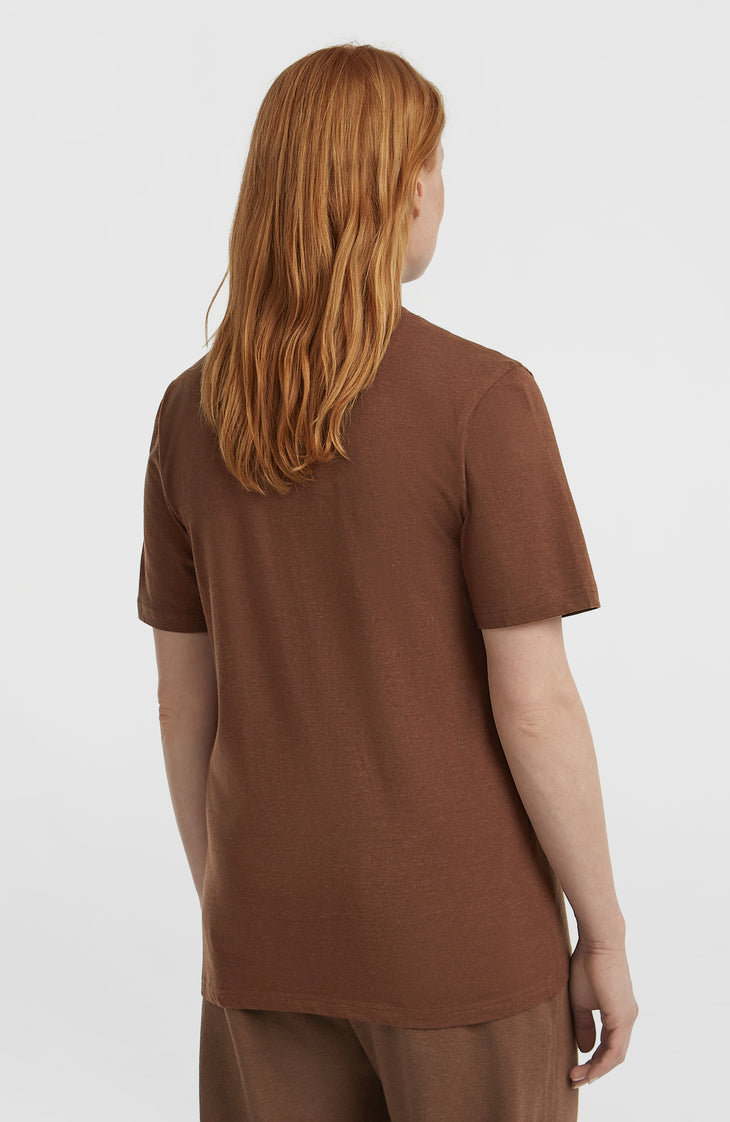 Essentials Script T-shirt | Hazel Spice