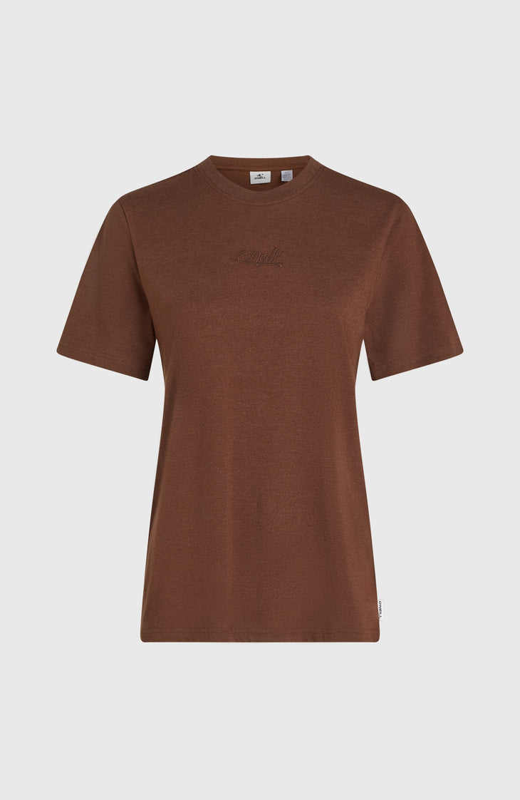 Essentials Script T-shirt | Hazel Spice