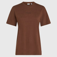 Essentials Script T-shirt | Hazel Spice