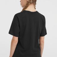 Essentials Script T-shirt | Black Out