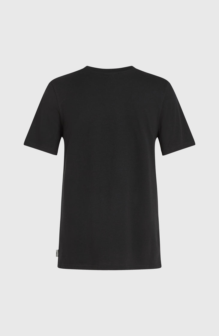 Essentials Script T-shirt | Black Out