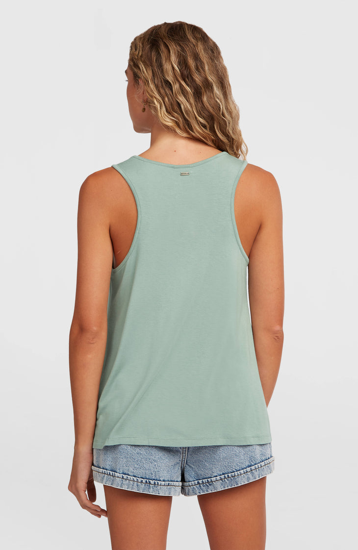Essentials Tokeena tanktop met borduursel | Marble Arch