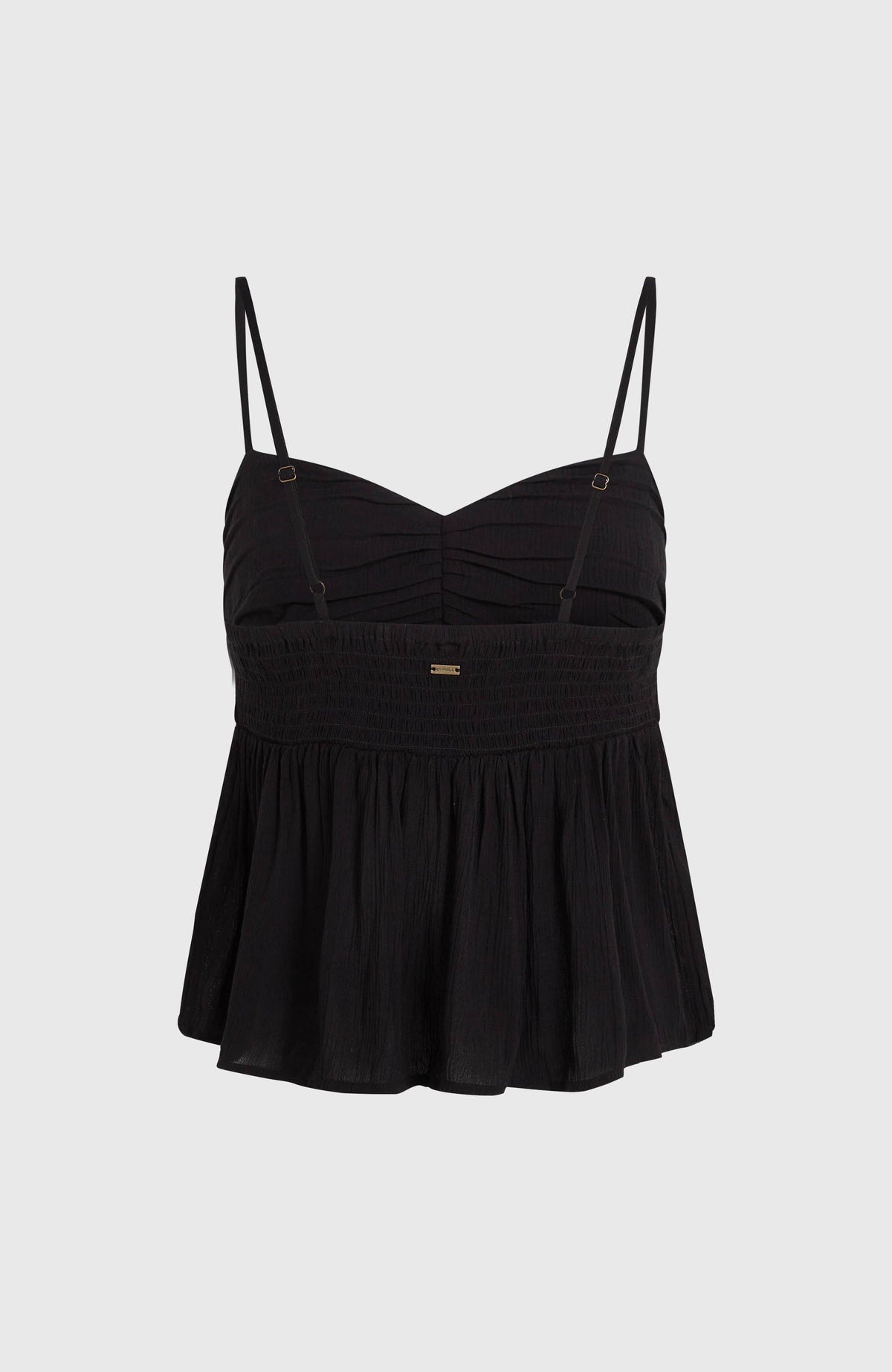 Reeta geweven top | Black Out