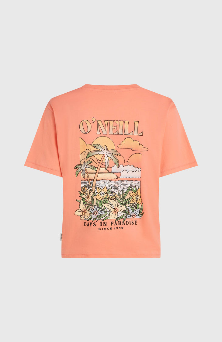 O'Neill Boxy Back-Print T-shirt | Funky Peach