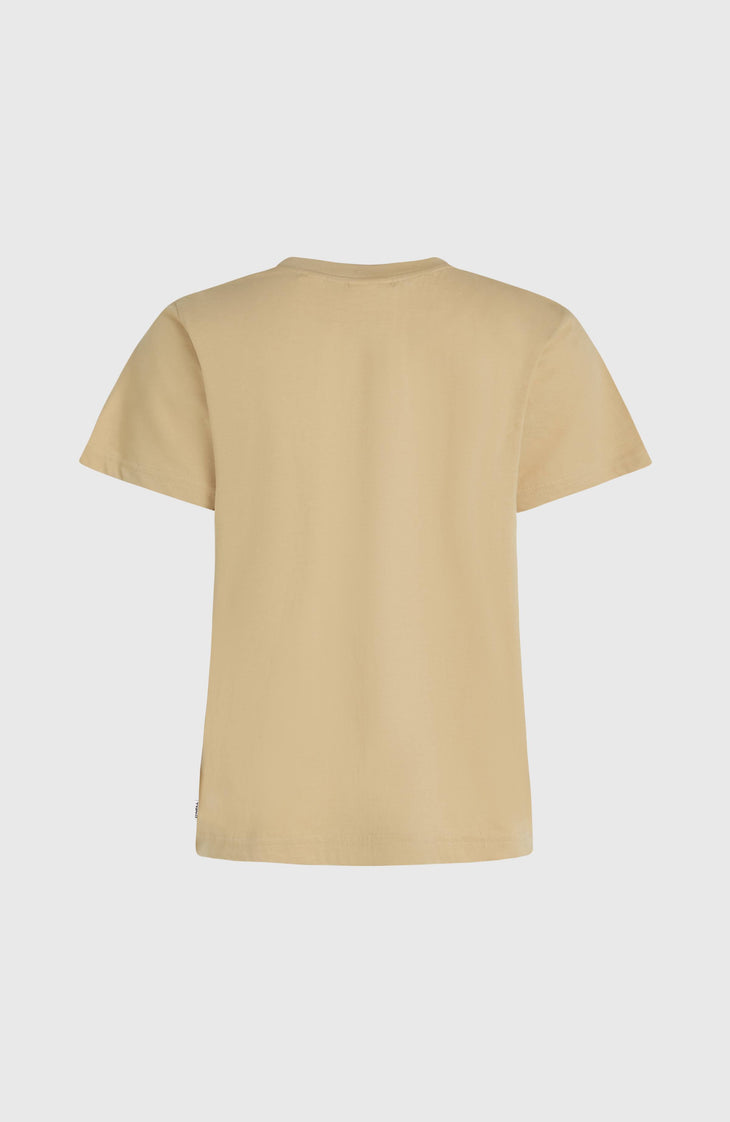 Essentials Script T-shirt | Cocoa Sand