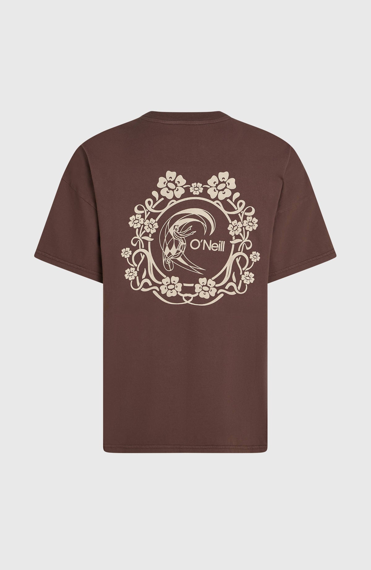O'Riginals Back-Print T-shirt | Purple Gray