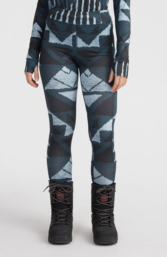 Thermobroek | Blue Triangle Ikat