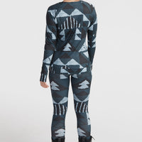 Thermobroek | Blue Triangle Ikat