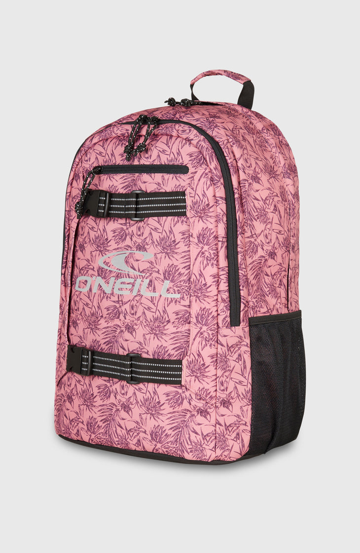 Boarder rugtas | Pink Tonal Flower