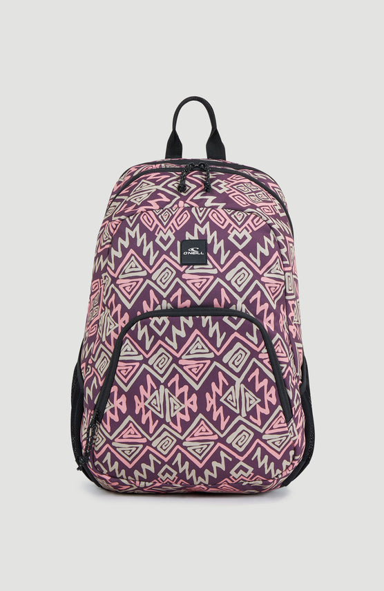 Wedge rugtas | Purple Retro Ikat