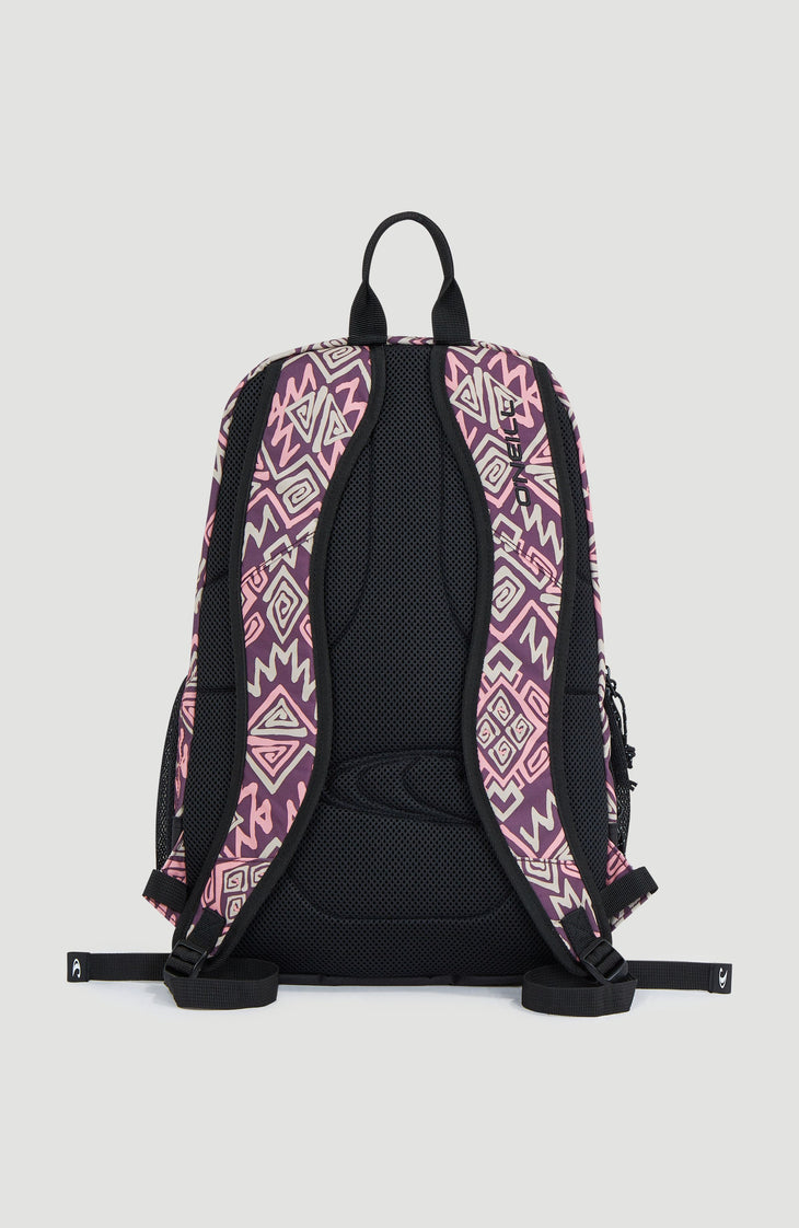 Wedge rugtas | Purple Retro Ikat