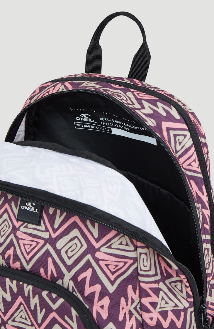 Wedge rugtas | Purple Retro Ikat