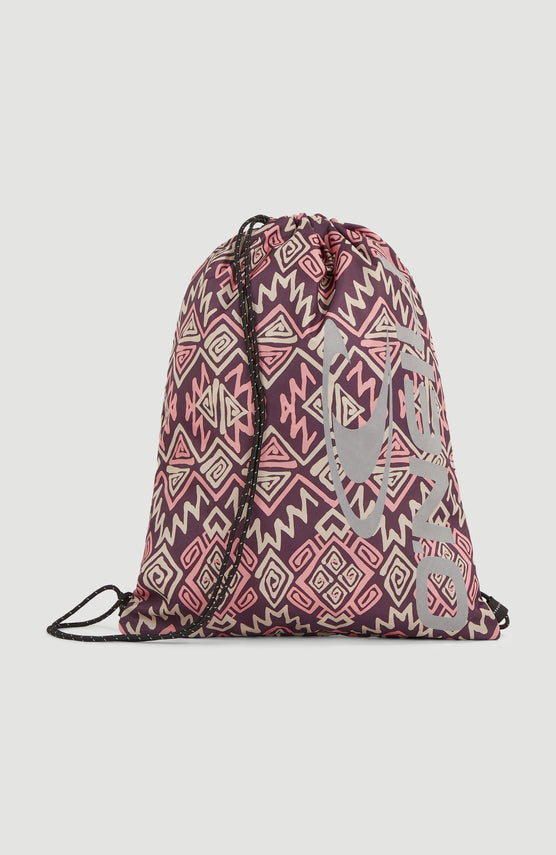 Gym bag | Purple Retro Ikat