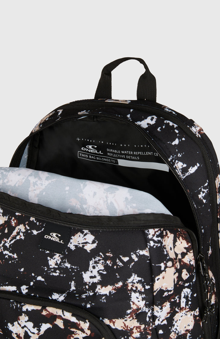 Wedge rugtas | Black/Beige Quarry