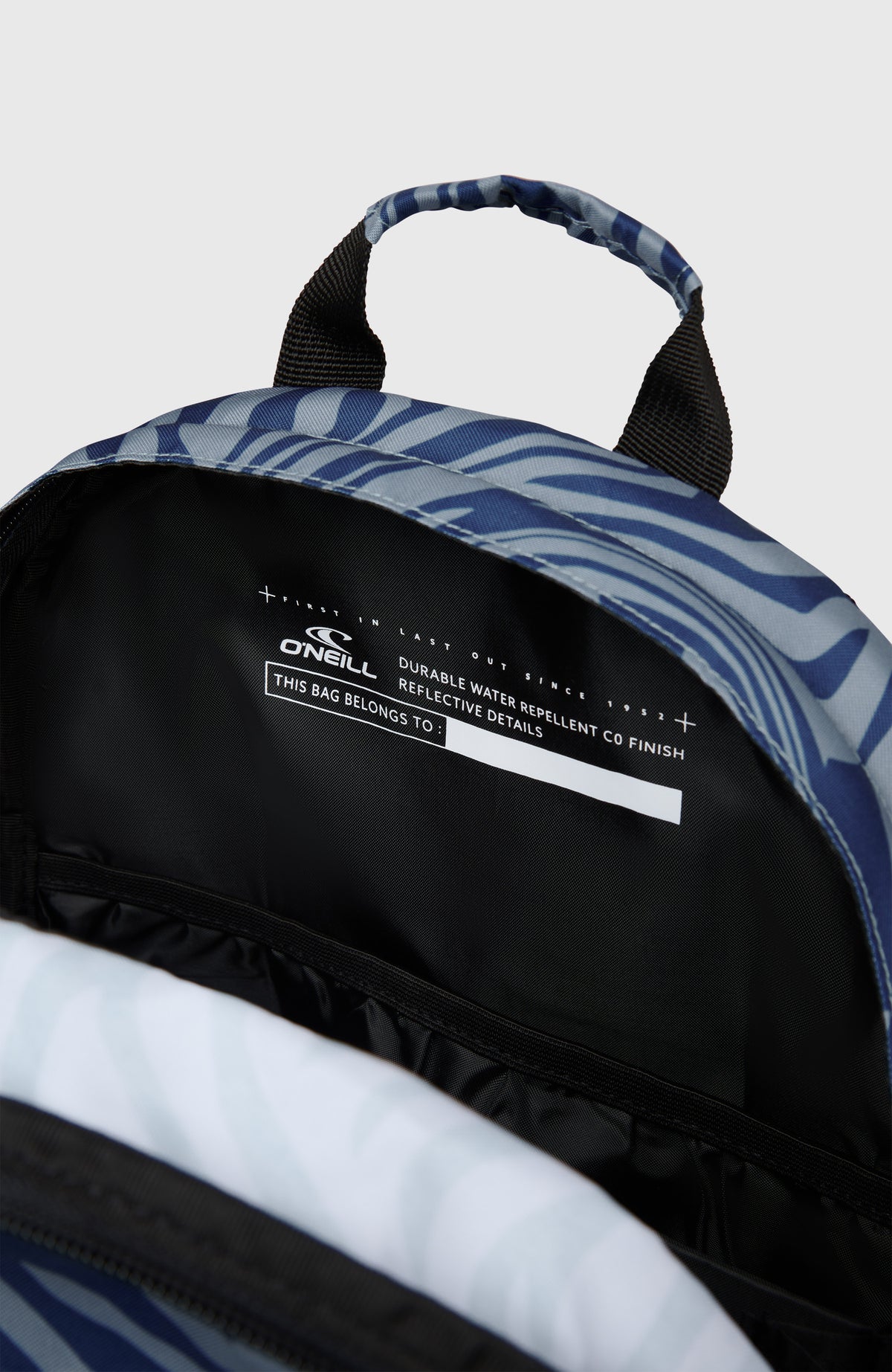 O'Neill Santa Cruz rugtas | Blue Swirl Zebra