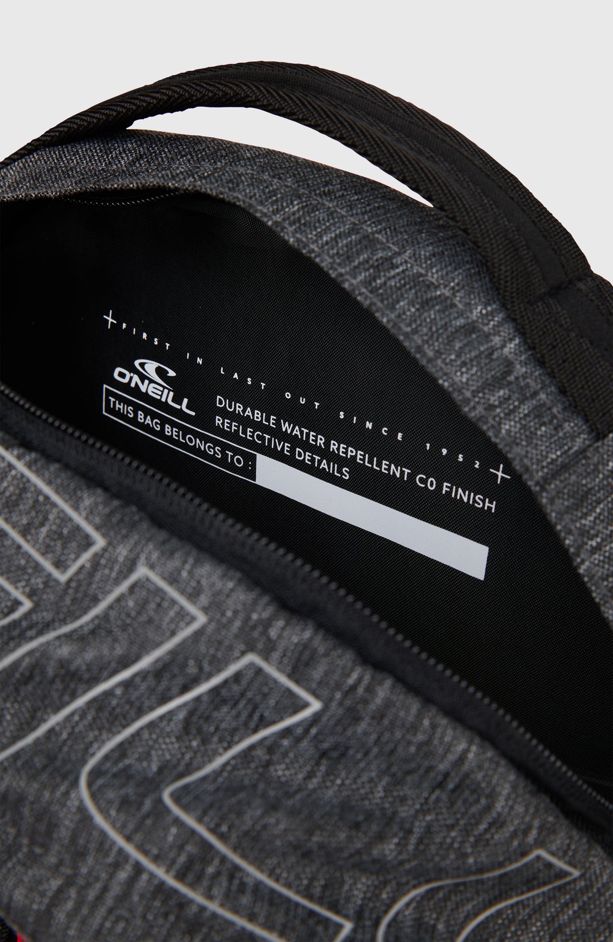 President 26L rugtas | Dark Grey Melee