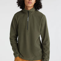 Trui Jack's Fleece met halve rits | Forest Night