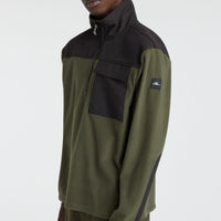 Vest Utility Heavy Fleece | Forest Night Colour Block