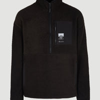 Trui Surf Heroes Fleece met halve rits | Black Out