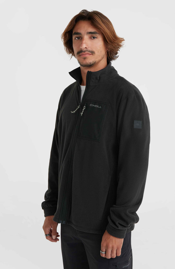 Utility Light Polartec 100 fleecevest | Black Out