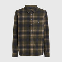 Superfleece overhemd | Green Check Small