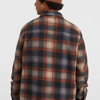 Superfleece overhemd | Grey Check Small